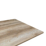 Τραπέζι Aragne pakoworld sonoma mdf με μαύρα μεταλλικά πόδια 160x90x75εκ - Image 4