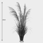 Διακοσμητικό φυτό σε γλάστρα Bulrush Inart Φ65x120εκ - Image 4