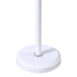 Καλόγερος Sinem pakoworld μέταλλο σε λευκή-φυσική απόχρωση Φ30x175εκ - Image 3