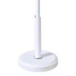 Καλόγερος Portu pakoworld μέταλλο σε λευκή-φυσική απόχρωση Φ30x170εκ - Image 3