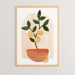 Πίνακας Otoben pakoworld με ψηφιακή εκτύπωση και πλαίσιο 33x1.5x48εκ