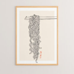 Πίνακας Sed pakoworld με ψηφιακή εκτύπωση και πλαίσιο 33x1.5x48εκ