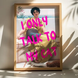 Πίνακας Catem pakoworld με ψηφιακή εκτύπωση και πλαίσιο 33x1.5x48εκ