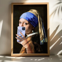 Πίνακας Dorazen pakoworld με ψηφιακή εκτύπωση και πλαίσιο 33x1.5x48εκ