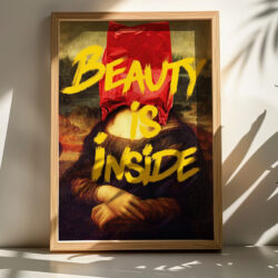 Πίνακας Loveser pakoworld με ψηφιακή εκτύπωση και πλαίσιο 33x1.5x48εκ