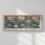 Πίνακας Morris pakoworld με ψηφιακή εκτύπωση και πλαίσιο 120x2x50εκ