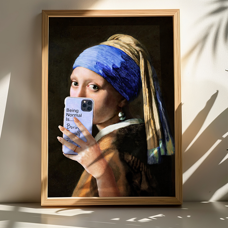 409-000121 Πίνακας Dorazen pakoworld με ψηφιακή εκτύπωση και πλαίσιο 50x2x70εκ