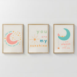 Πίνακας Pepy pakoworld τρίπτυχος με ψηφιακή εκτύπωση και πλαίσιο 33x1.5x48εκ