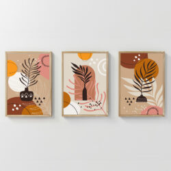 Πίνακας Nyxen pakoworld τρίπτυχος με ψηφιακή εκτύπωση και πλαίσιο 33x1.5x48εκ