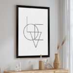 Πίνακας Felora pakoworld με ψηφιακή εκτύπωση και πλαίσιο 33x1.5x48εκ - Image 2