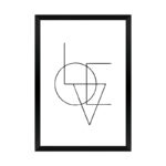 Πίνακας Felora pakoworld με ψηφιακή εκτύπωση και πλαίσιο 33x1.5x48εκ