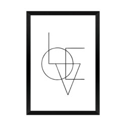 Πίνακας Felora pakoworld με ψηφιακή εκτύπωση και πλαίσιο 33x1.5x48εκ