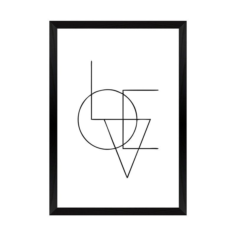 409-000305 Πίνακας Felora pakoworld με ψηφιακή εκτύπωση και πλαίσιο 33x1.5x48εκ