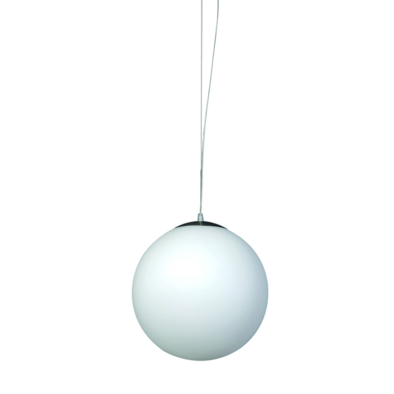 4253G InLight Κρεμαστό φωτιστικό από λευκή οπαλίνα 1XE27 D:30cm (4253-Γ)