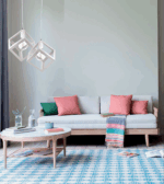 InLight Κρεμαστό φωτιστικό από λευκό μέταλλο 1XE27 D:10cm (4400-WH) - Image 2