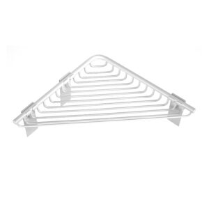 Καλάθι γωνιακό σχαρωτό RETI 9636 66 Λευκό ματ KARAG 21x21x3cm