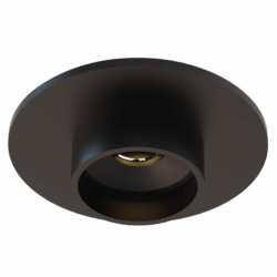 CAPI-ΠΡΟΣΟΨΗ 3 ΓΙΑ ΣΠΟΤ ΧΩΝΕΥΤΟ ΜΑΥΡΟ ΑΛΟΥΜΙΝΙΟΥ ΝΤΟΥΛΑΠΑΣ (Φ44-Φ22.4MM)X9.6MM