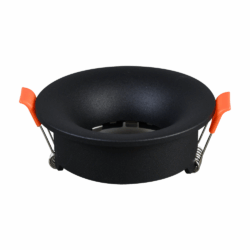 ΣΠΟΤ ΧΩΝΕΥΤΟ ΣΤΑΘΕΡΟ ΜΑΥΡΟ ΣΥΜΒΑΤΙΚΟ 1XGU10 IP20 Φ85Χ50ΜΜ