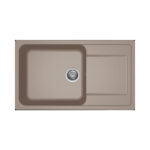 Νεροχύτης κουζίνας LIFE 410 Tortora 43 ELLECI 86x50cm