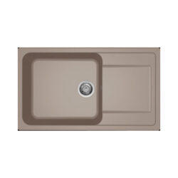 Νεροχύτης κουζίνας LIFE 410 Tortora 43 ELLECI 86x50cm