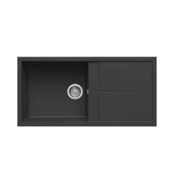 Νεροχύτης κουζίνας UNICO 480 Nero 40 ELLECI 100x50cm