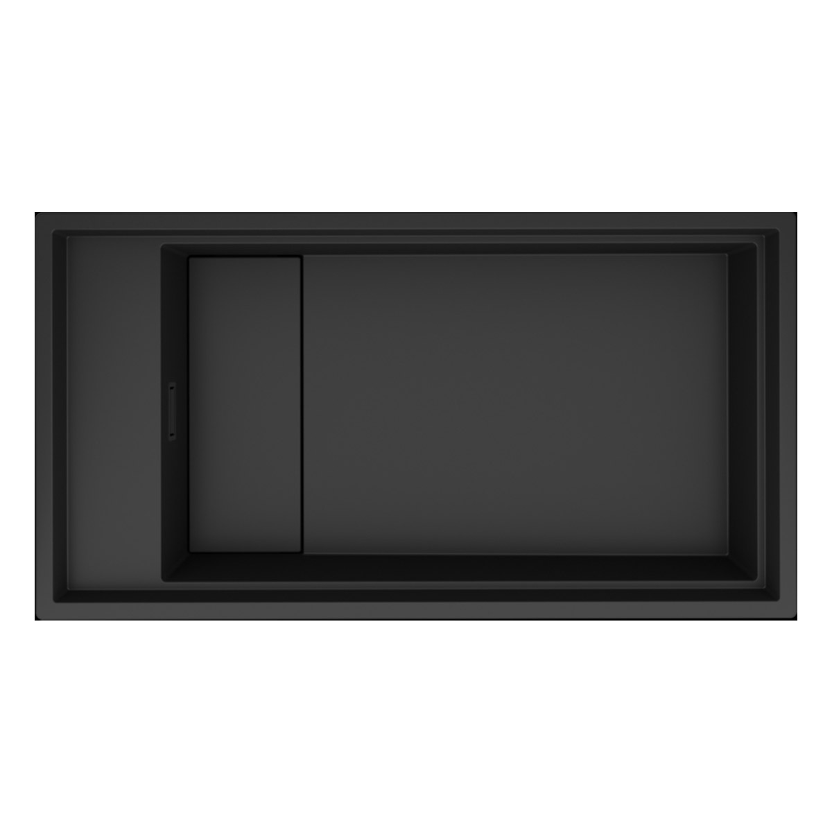 LKD36086BKM Νεροχύτης κουζίνας DIALOGO 360 Black 86 ELLECI 86x46cm