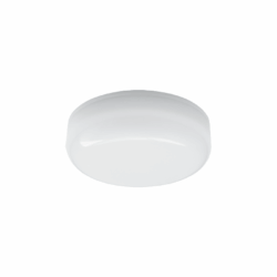 LED PC WHITE CEILING LUMINAIRE 230V AC IP66 12W 1070lm 4000K 180° Ra80