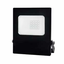 BLACK LED SMD FLOOD LUMINAIRE IP66 10W RGBW 230V