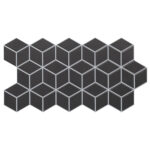 Πλακάκι RHOMBUS Black KARAG 26