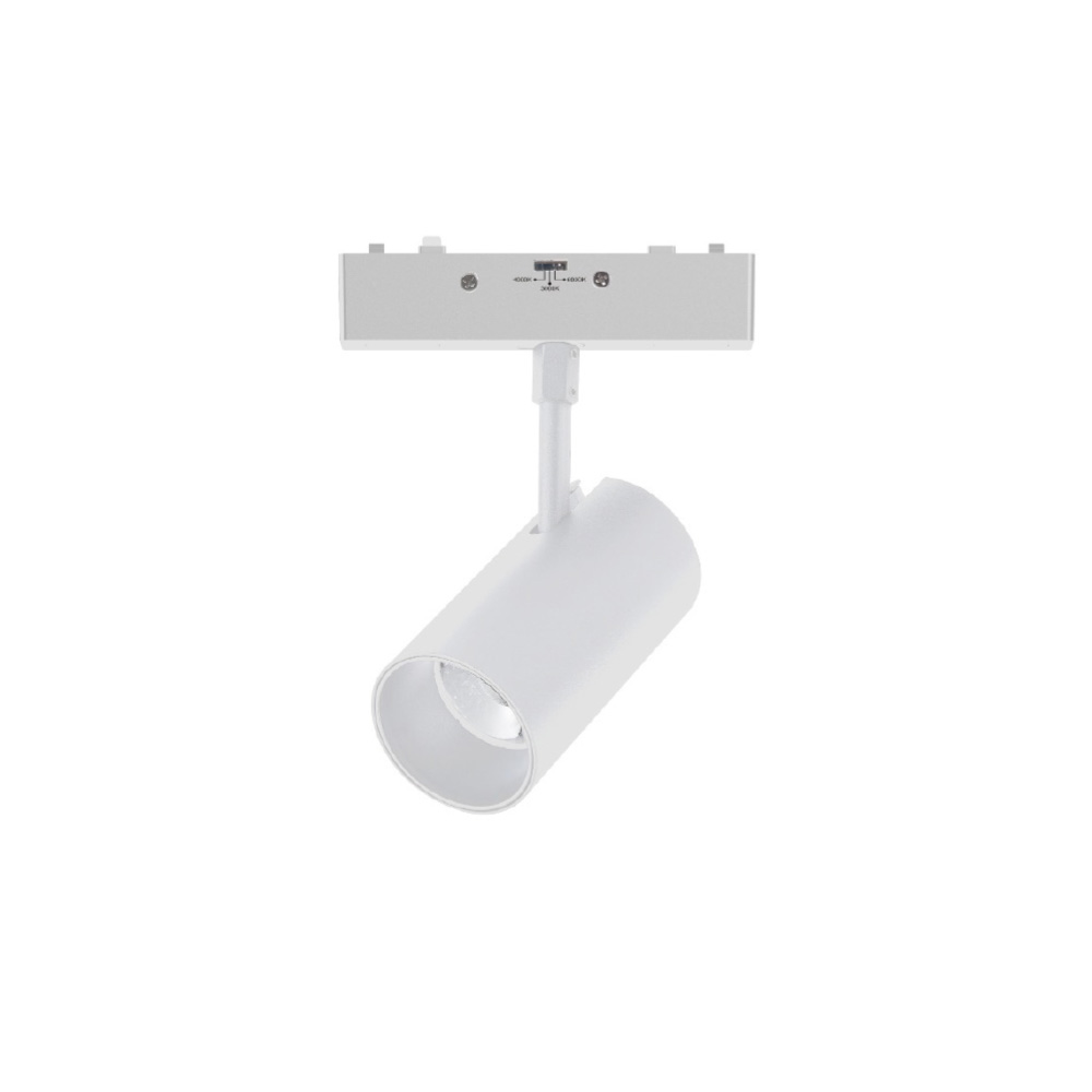 TMU0110-2 Inlight Φωτιστικό LED 9W 3CCT για Ultra-Thin μαγνητική ράγα σε λευκή απόχρωση D:5X10X16