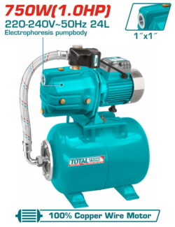 TOTAL ΠΙΕΣΤΙΚΟ ΝΕΡΟΥ 750W / 1HP (TWP47506)