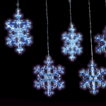 ^ "SNOWFLAKE ICICLE" 120 CW LED ΒΡΟΧΗ