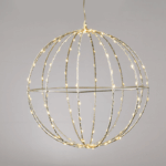 ^ "D40CM SILVER BALL" 240 ΜΙΝΙ LED ΛΑΜ