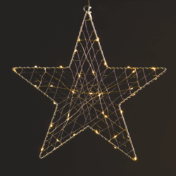 ^ "1D Copper Wire Metal Motifs"  ΑΣΤΕΡΙ 40 ΜINI LED ΛΑΜΠΑΚ ΜΕ ΚΑΛΩΔΧΑΛΚΟΥ & ΑΝΤΑΠΤΡΟΡΑ(3V DC)ΘΕΡΜΟ