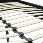 Κρεβάτι Nevil pakoworld 150x200 PU χρώμα μαύρο ματ - Image 6