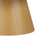 Τραπέζι σαλονιού Soleire Inart λευκό μαρμάρου sintered stone Φ70x40εκ - Image 4