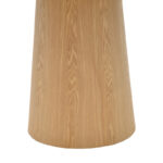 Tραπέζι Donda pakoworld mdf sonoma Φ100x76εκ - Image 3