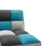 Καναπές - κρεβάτι Andy pakoworld 3θέσιος με ύφασμα πολύχρωμο 178x91x86εκ - Image 7