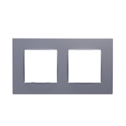 PRIME CLASSIC ΠΛΑΙΣΙΟ 2 ΘΕΣΕΩΝ IP20 ΜΑΤ ΑΛΟΥΜΙΝΙΟ