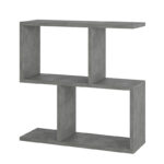 Βοηθητικό τραπέζι Homemania pakoworld γκρι antique 60x20x60εκ - Image 2