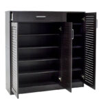 Παπουτσοθήκη-ντουλάπι SANTE pakoworld 30 ζεύγων χρώμα wenge 120x37x123εκ - Image 3