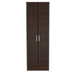 Παπουτσοθήκη-ντουλάπα SANTE pakoworld 21 ζευγών σε καρυδί 60x37x183εκ - Image 4