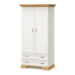 Σετ Κρεβατοκάμαρας Jaden με Κρεβάτι oak -λευκό 160x200εκ Σετ 4τεμ - Image 4