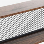 Βιβλιοθήκη Fifer pakoworld καρυδί-μαύρο 120x27x185εκ - Image 4