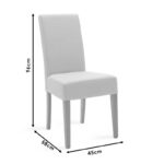 Τραπεζαρία Ditta-Winslow pakoworld σετ 5τμχ ξύλο rubberwood σε ανοιχτό καρυδί χρώμα 180x85x75εκ - Image 7