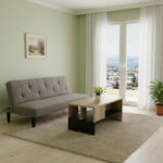 Φοιτητικό πακέτο επίπλων σαλονιού Ambience pakoworld σετ 2τεμ