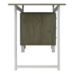 Γραφείο εργασίας με συρτάρια Prosper pakoworld μελαμίνης φυσικό-λευκό 140x60x76εκ - Image 5