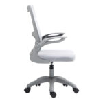 Καρέκλα γραφείου εργασίας Annalise pakoworld mesh γκρι 57x53x100εκ - Image 6