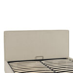 Κρεβάτι διπλό Bedka pakoworld ύφασμα γκρι με αποθηκευτικο χώρο160x200εκ - Image 6