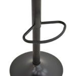 Σκαμπό μπαρ Boronez pakoworld πτυσσόμενο μαύρο pu-με μαύρη βάση 47x49x112εκ - Image 8